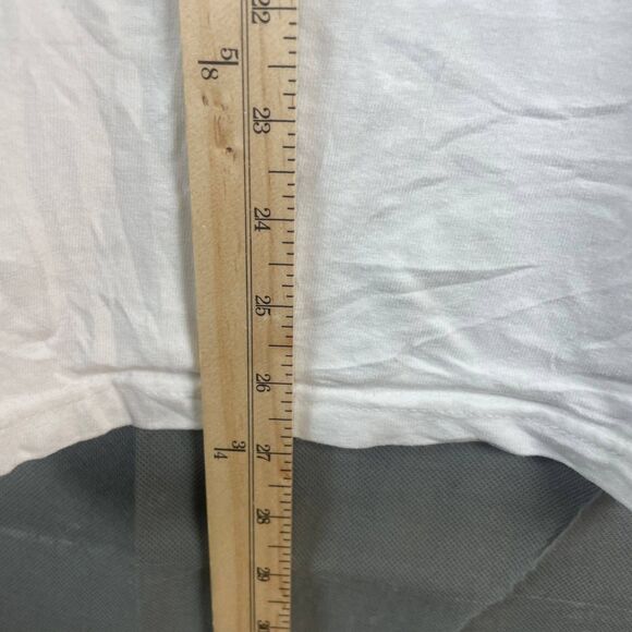 ￼ Florida International University Panther Pullover Yazbek T-Shirt XL White Vtg - Picture 6 of 7